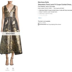 Marchesa Notte, Size 4, Worn Once!!!